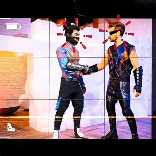 Alok not in a game Alok in real#freefire #ajjubhaiinmymatch