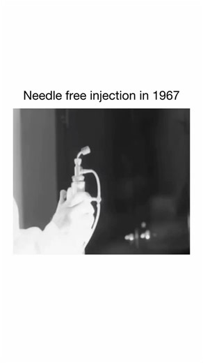 Brainy things on Instagram: "In 1967, doctors introduced the jet injector 💉—a needle-free device that delivered vaccines using a high-pressure stream of liquid. It was a game-changer for mass vaccination drives like smallpox campaigns, making the process faster and less scary than needles. Later concerns about cross-contamination reduced their use, but modern single-use versions are still being developed today. Follow @brainy.things for more insightful content. Credit: unknown DM for credit or 