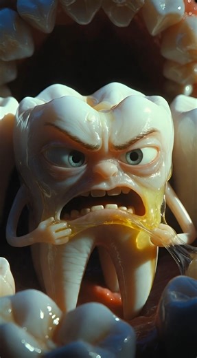 Sugar doesn’t destroy your teeth overnight. It builds up slowly — layer by layer — through sticky plaque that weakens enamel and irritates your gums. This video shows how daily sugar exposure and neglected brushing create the perfect environment for tooth decay. The good news? Prevention is simple. Daily brushing, reducing sugar intake, and consistent oral hygiene protect your enamel before real damage begins. Oral health is not cosmetic — it’s systemic. Healthy teeth support overall health, con