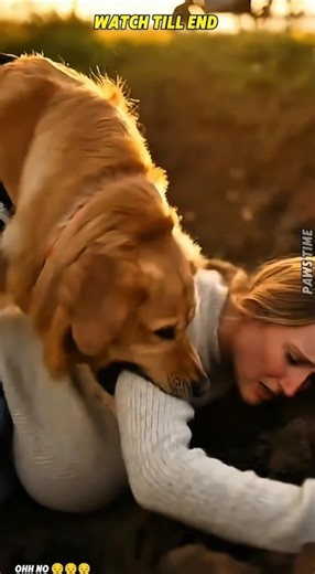 Heroic Golden Labrador Saves Pregnant Woman in Action! | Viral Rescue Moment