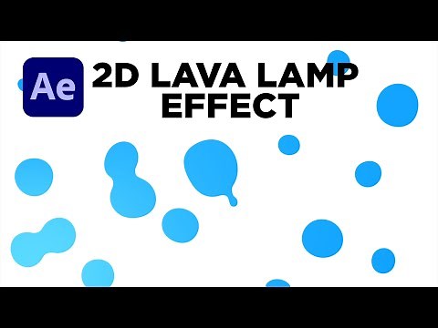 2D Lava Lamp Effect in After Effects Tutorial