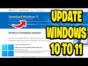 How To Update Windows 10 To 11