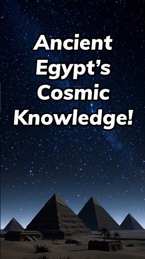 Ancient Egyptian Astronomy: How They Predicted the Stars and Seasons #science #facts #education