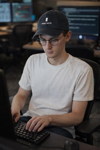 Deep Work Programmer Hat Minimal Tech Cap for Software Developers - Etsy Australia