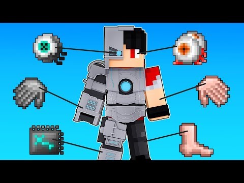 P3DRU é um CYBORG DO FUTURO no Minecraft