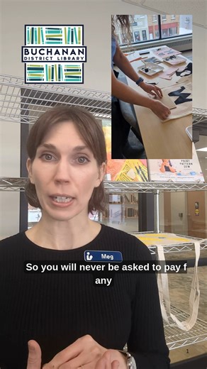 In case you didn't know—programs at the library are free! And you DO NOT have to have a library card in order to come to our programs. We're just happy you're here! Sign up to get our monthly email newsletter with details about all of our programs by clicking the link below. (We promise we won't spam you with a million emails, just a monthly update and maybe a few others here and there!) https://www.buchananlibrary.org/newsletters (scroll down to fill out the form) #buchananmichigan #ilovemylibr