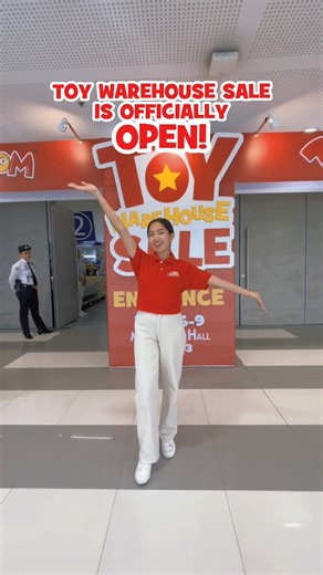 457K views · 1.2K reactions | We're OFFICIALLY OPEN! 朗 Kick off your holiday toy shopping and shop unbeatable deals you won’t see elsewhere at the Toy Warehouse Sale! ✨ Nov 6 (1pm - 10pm) Nov 7 - 9 (10am - 10pm) SM Megamall Megatrade Halls 1 - 3 FREE Admission. No registration. | Toy Kingdom | Facebook