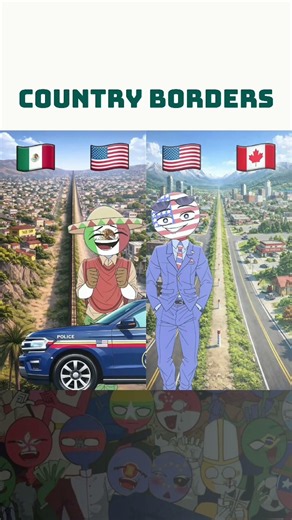 COUNTRY BORDERS #coutryhumans #edit