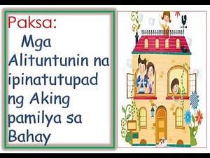 Mga Alituntunin Sa Aming Tahanan