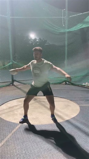 Discus throw technique session#athlete #trackwork #discusthrow #olympicsport