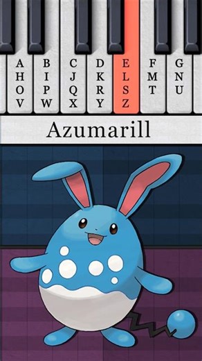 Marill and Azumarill turned into musical jingles! #pokemon #piano #jingle