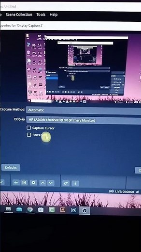 How to show mouse cursor in obs studio #shorts #obsstudio