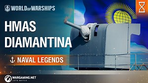 8.8K views · 27 shares | Don't miss out on the new episode of Naval Legends! This time we're telling the story of the frigate HMAS Diamantina, now anchored at the Queensland Maritime Museum! | World of Warships | Facebook