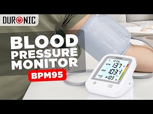 Duronic BPM95 Blood Pressure Monitor | Medically Certified At-Home BP Machine