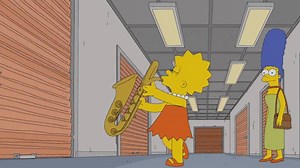 Good morning, everyone! Let's start off the day on a high note. 🎷 | The Simpsons