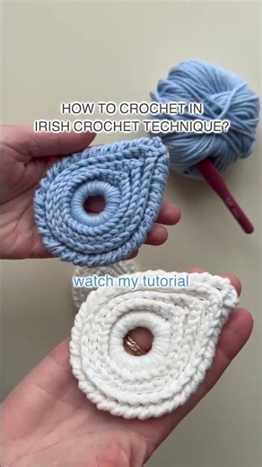 #crochet #knitting #howto #crochetpattern #irish #вязание #easy #drop #best #single #viral #tutorial