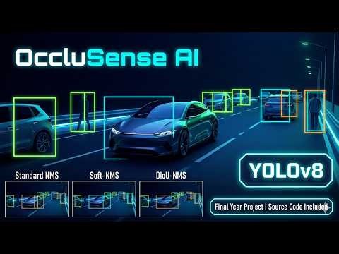 OccluSense AI - YOLOv8 Object Detection for Autonomous Driving | Django + Soft-NMS + DIoU-NMS