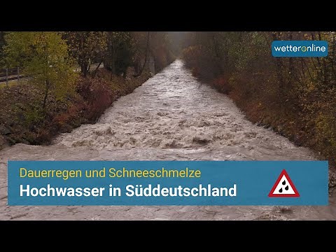 River levels in southern Germany are rising