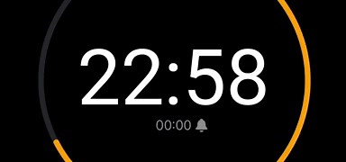 34 Minute Countdown Timer with Alarm / iPhone Timer Style