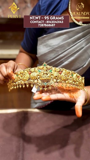 beautiful Vaddanam collection Mukunda Jewellers