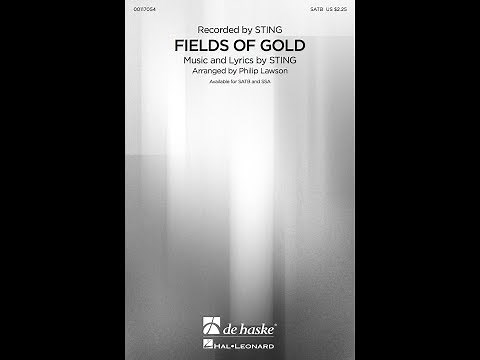 Fields of Gold (SATB Choir) - Arranged by Philip Lawson