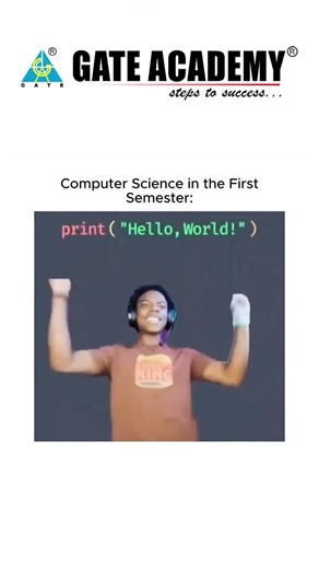 Computer Science in the First Semester: