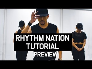 Janet Jackson - Rhythm Nation Dance Tutorial [PREVIEW]