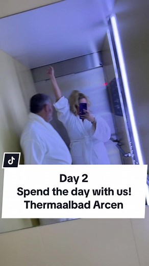 Spend the day with us. I’m having a 60 minute hot stone massage then we have a 25 minute couples massage and then we have a 95 minute couples facial we are at THERMAALBAD ARCEN in the Netherlands 🇳🇱 #thermaalbadarcen #thermalbatharcen #thermalbaths #europeroadtrip #weliveonacruiseship #massagetherapy #roompot #dutchsnacks #facial #travelcouple #spendthedaywithus #howmuchitcost #hagelslag