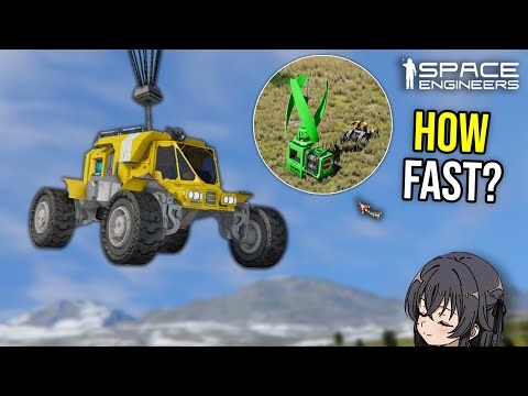 Space Engineers Speedrun From Survival Rover Spawn to Base With Production
