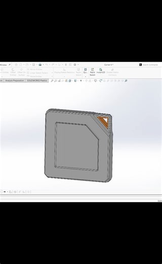 Industrial Protective Case | SolidWorks 3D