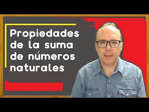 Propiedades de la suma de números naturales, curso de números naturales