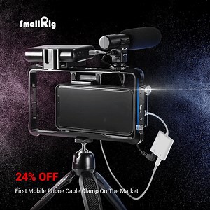 💯First mobile phone cable clamp on the market. 👍Avoid the interruption of the transmission signal. SHOP NOW⏩http://bit.ly/2XqxHS4 | SmallRig