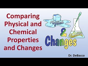 Comparing Physical and Chemical Properties and Changes