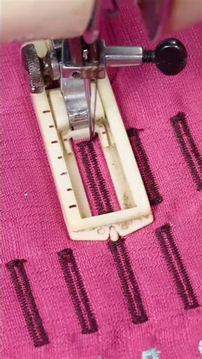Vintage Machine Buttonhole Sewing Tutorial #sewingtutorial #buttonhole #oldmachine