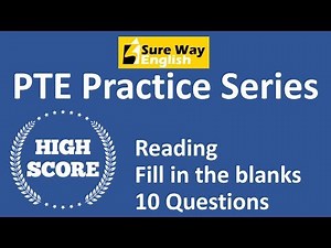 PTE Fill in the blanks Practice Questions with Answers - PTE Reading