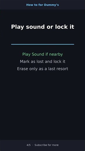 How to find your lost phone (iPhone and Android)