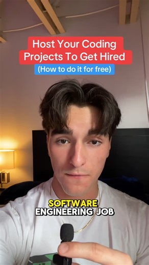 SWErikCodes on Instagram: "If you want to get hired as a software engineer, you need to be hosting your coding projects! #coding #softwareengineer #hosting #codingprojects #dev #programming #cs #swe #compsci #devops #codingforbeginners #computerscience"