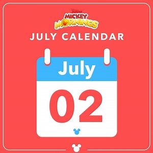 4K views · 77 reactions | Our Mickey Mornings  calendar is packed...