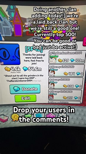 Join My Pet Simulator 99 CLAN! #roblox #petsimulator99 #petsim99 #petsimulator #ps99 #clans