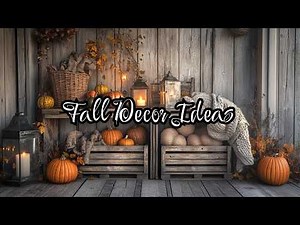 10 Beautiful DIY Farmhouse Fall Decor Ideas for a Cozy Autumn Vibe
