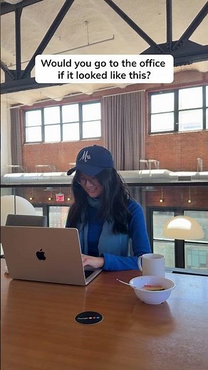 Would you go to the office if your office looked like this?