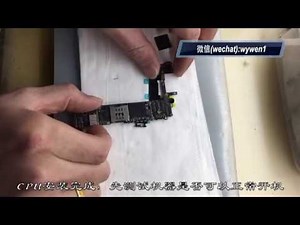 iphone6 CPU fault repair（CPU故障引起不开机维修视频）