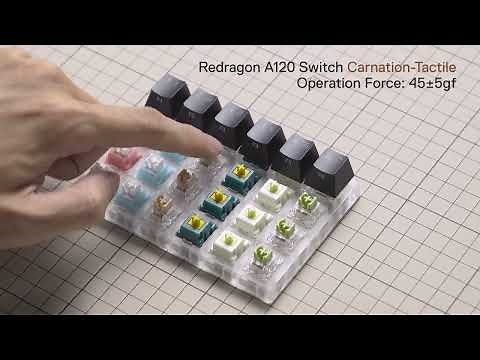 Redragon A120 Switches Sound Test