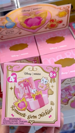 Disney Romantic Gem Necklace Blind Box at Miniso #disney #blindbox #myminisousa #minisoambassador