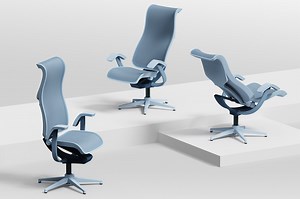 This smart chair morphs position + physical shape as your posture changes through the day - Yanko Design