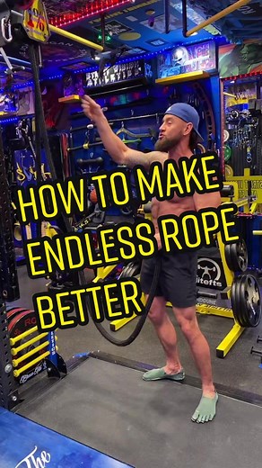 How to make your endless rope better.. | #torquefitness #diy #endlessrope #garagegym #fitnessequipment