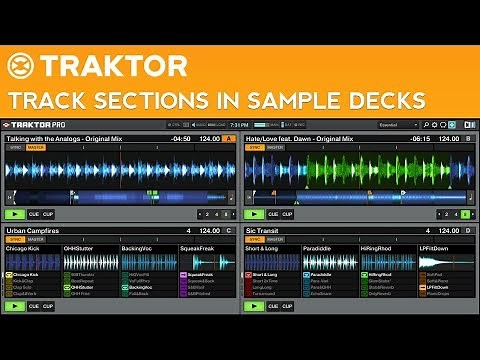 Traktor Pro 2 Tutorial: How to Place Tracks in Sample Decks