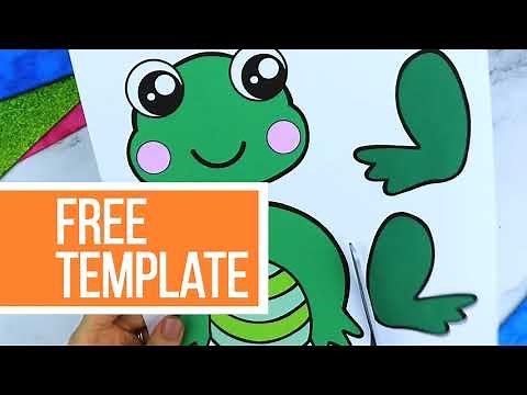 Free Printable Frog Craft Template