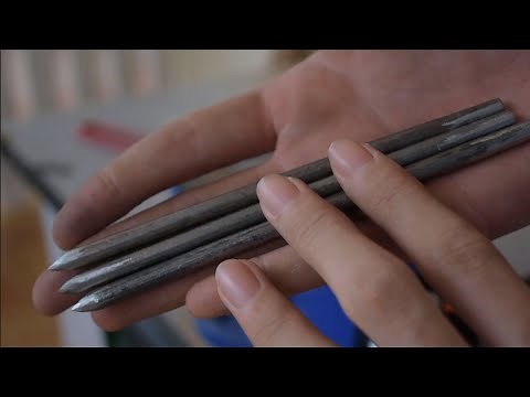 Making Simple Ninja Throwing Spikes (Bo Shuriken) with basic Hand Tools