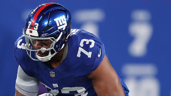 Evan Neal returns to the Giants on a one-year deal
